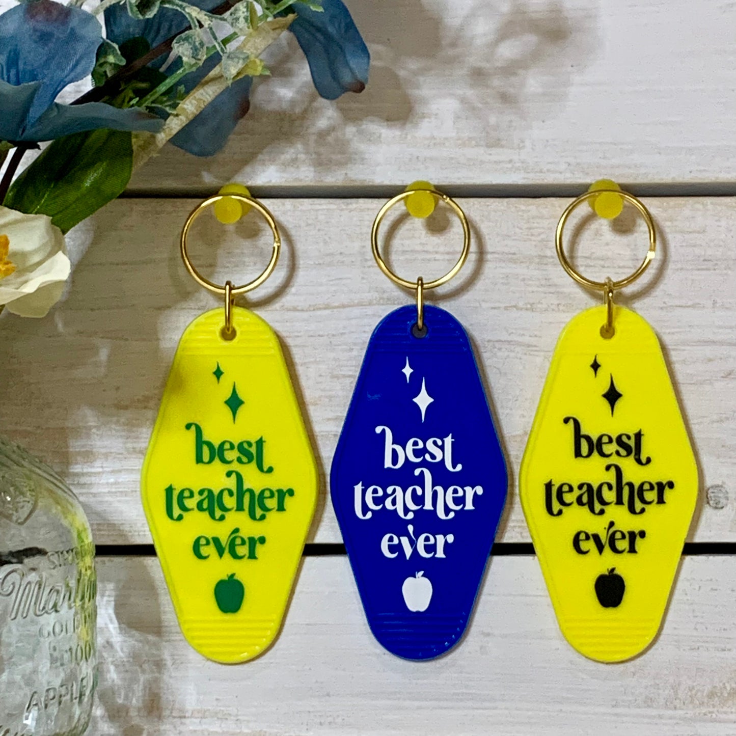 Vintage Hotel Style Key Chains