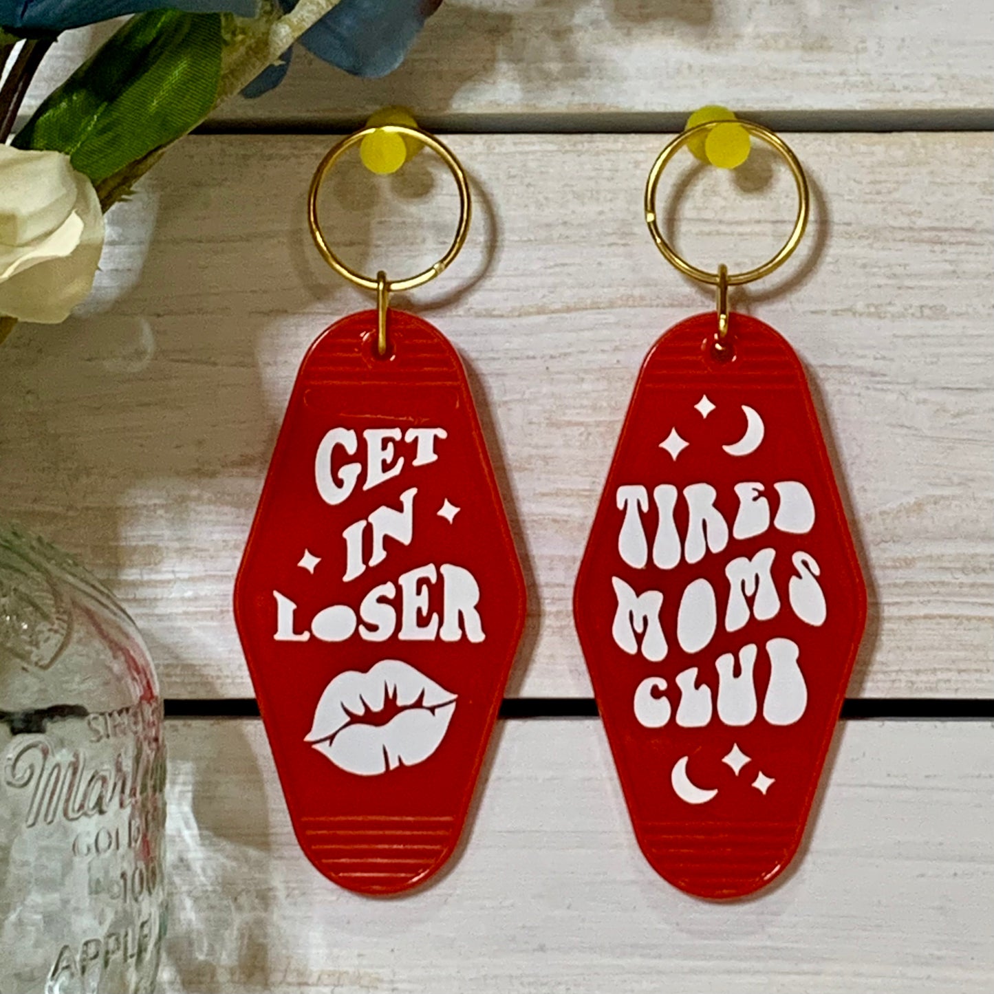 Vintage Hotel Style Key Chains