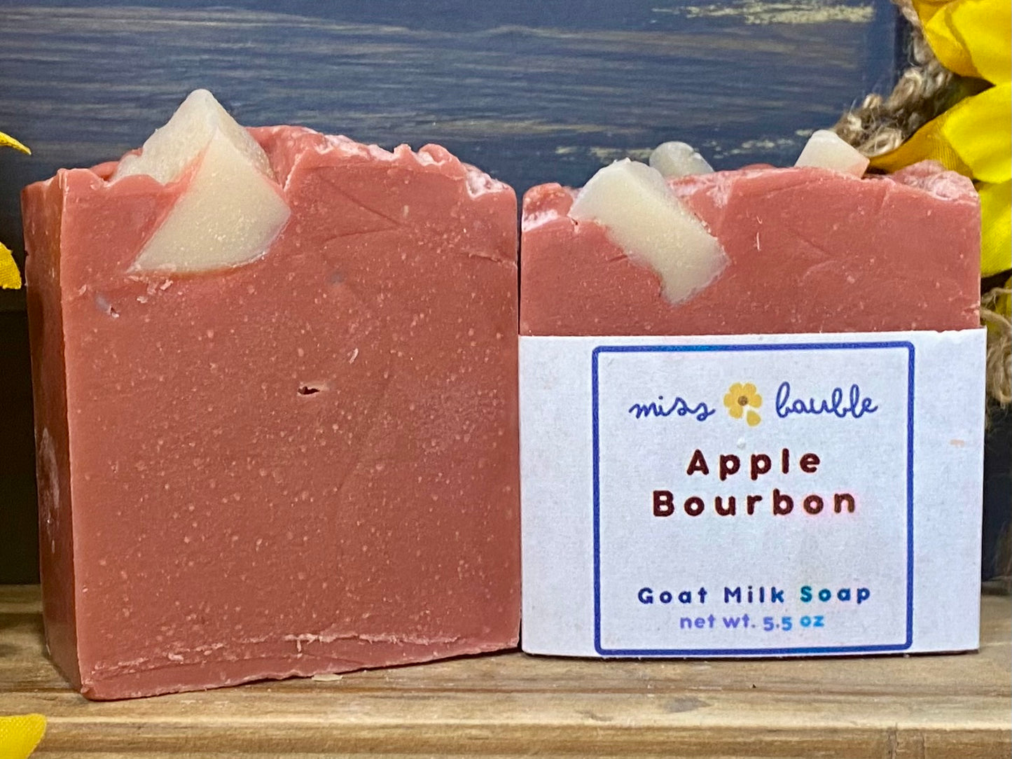 Apple Bourbon Goat Milk Soap
