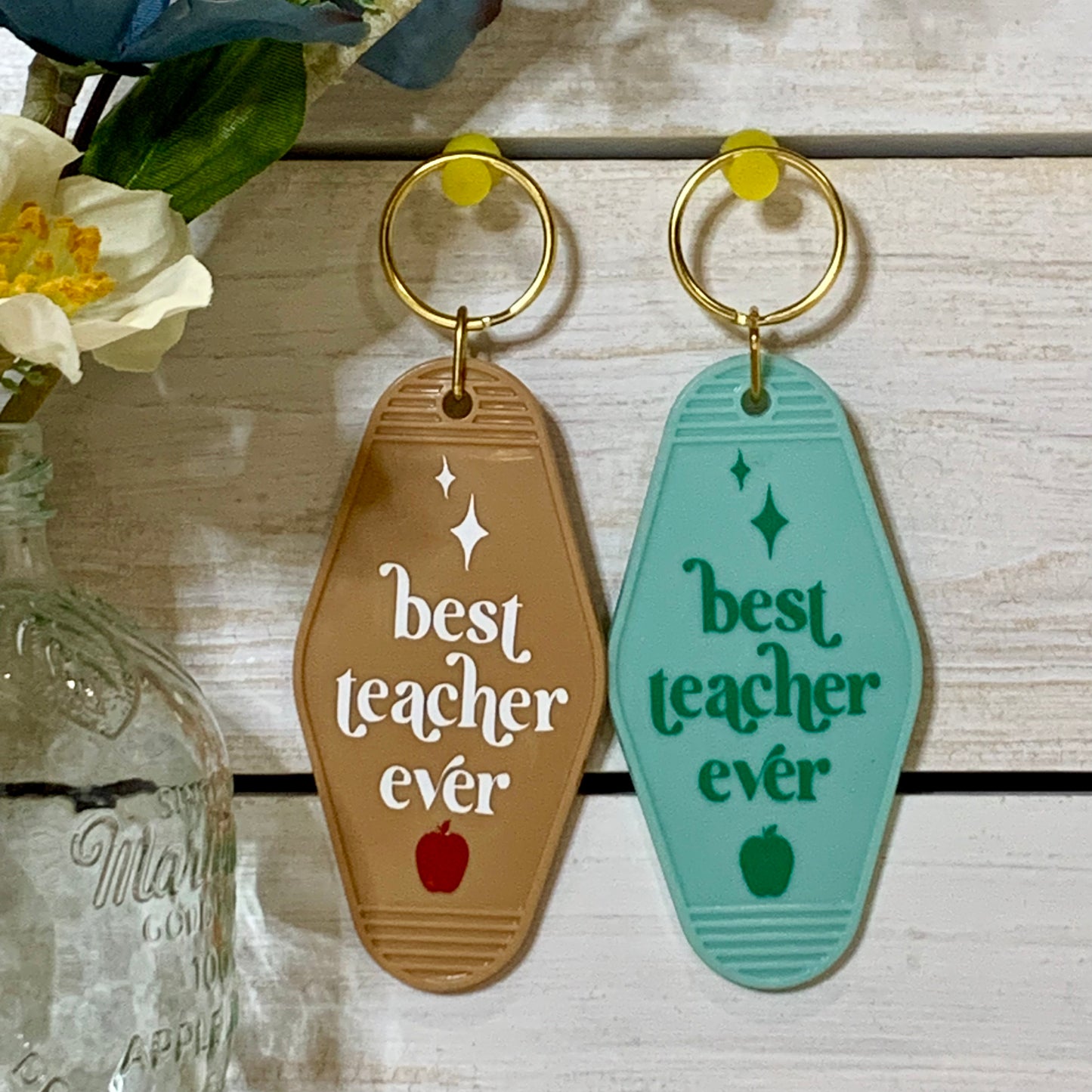 Vintage Hotel Style Key Chains