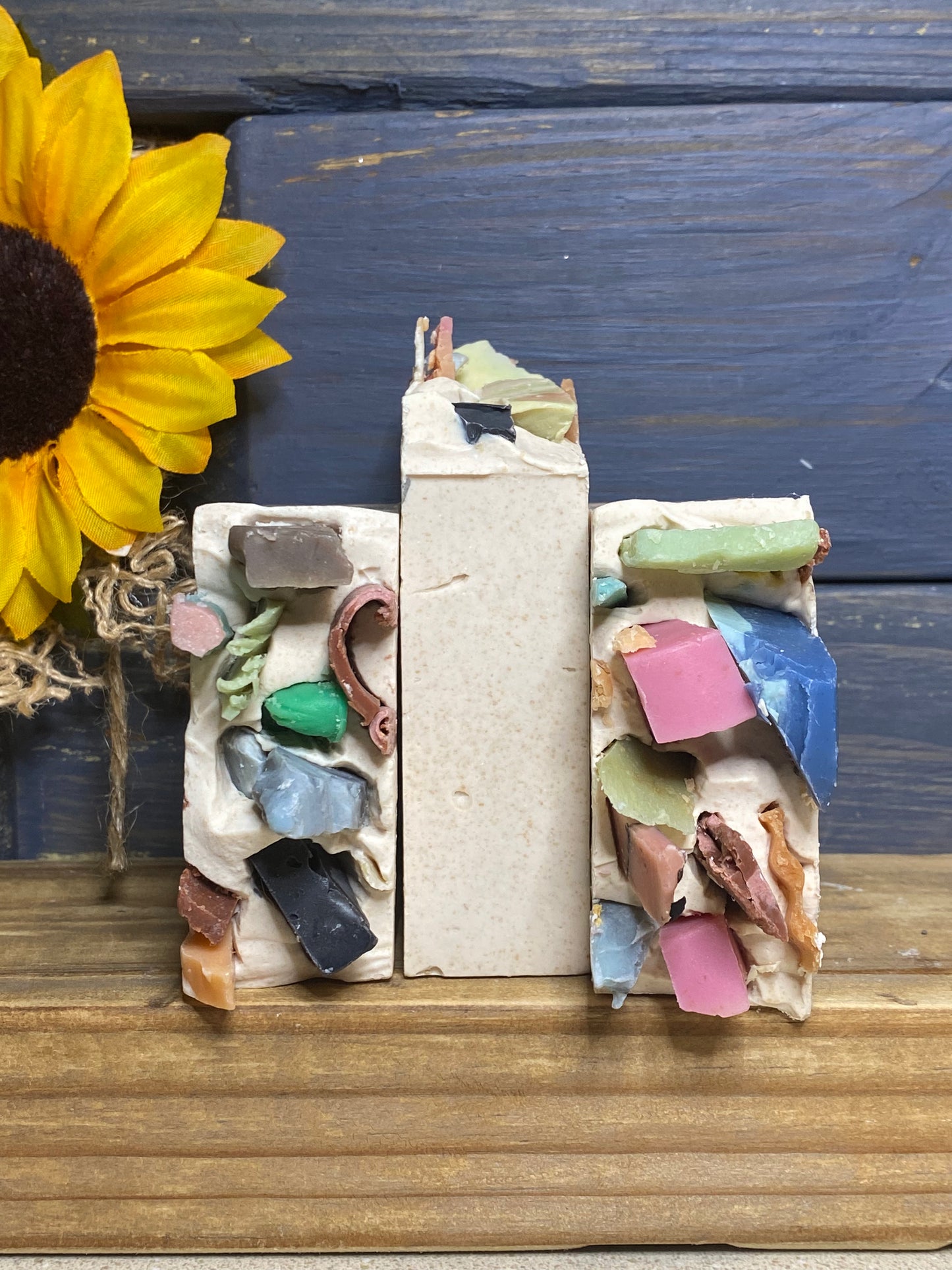Confetti Blue Cotton Candy Goat Milk Soap