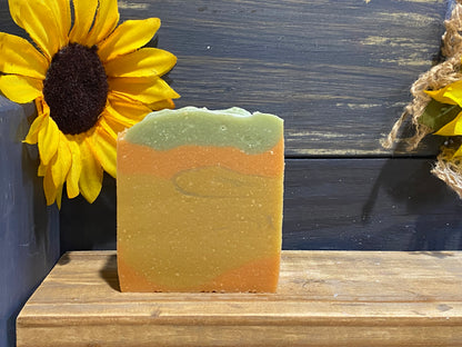 Pineapple Papaya Goat Milk Soap