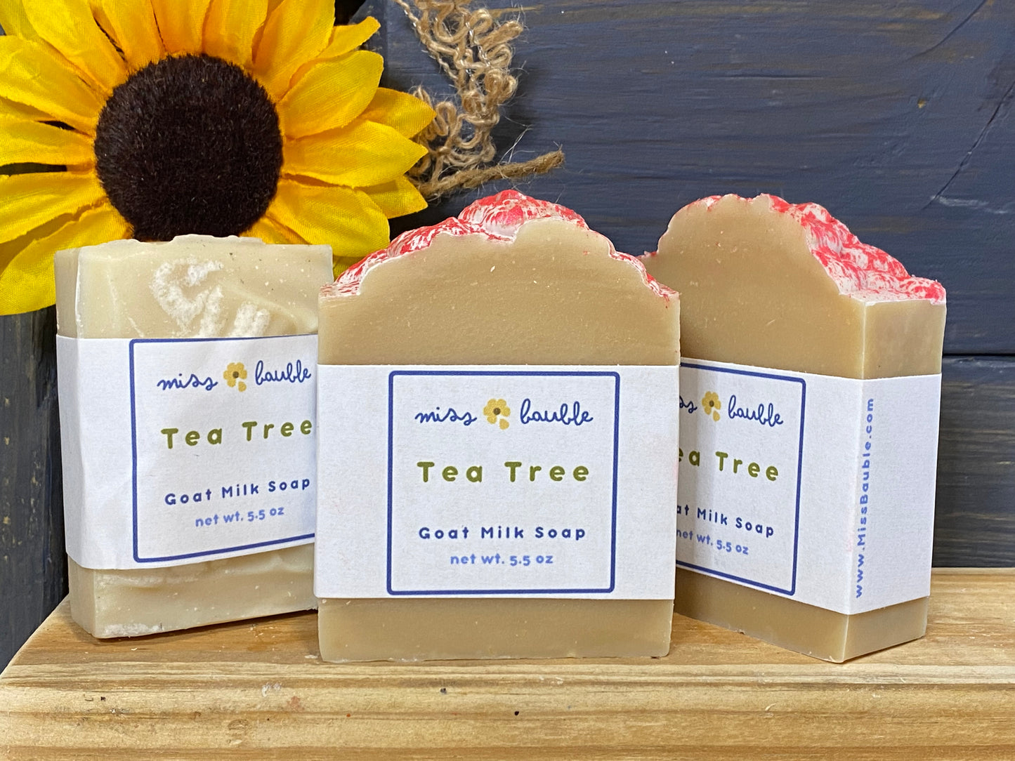 Tea Tree Essential Oil Goat Milk Soap