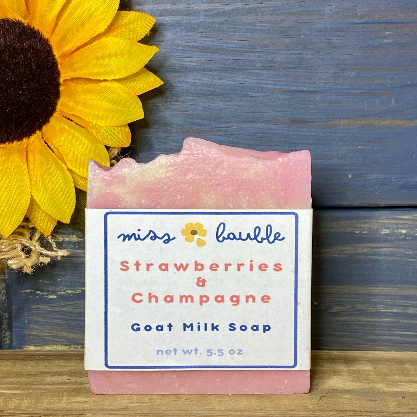 Strawberries & Champagne Goat Milk Soap