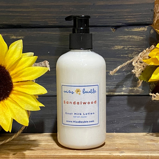 Sandalwood Goat Milk Lotion