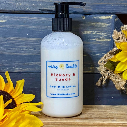 Hickory & Suede Goat Milk Lotion