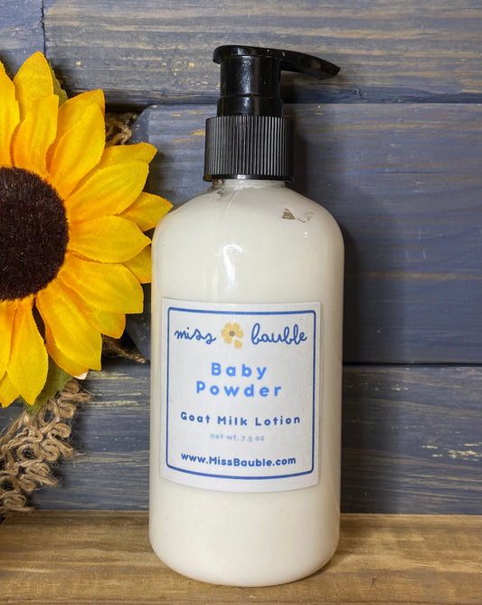 Baby Powder Goat Milk Lotion