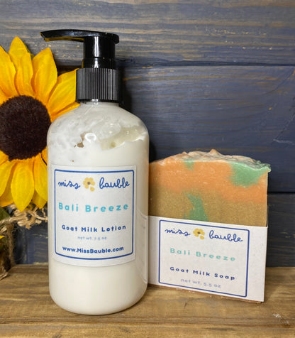 Bali Breeze Goat Milk Lotion