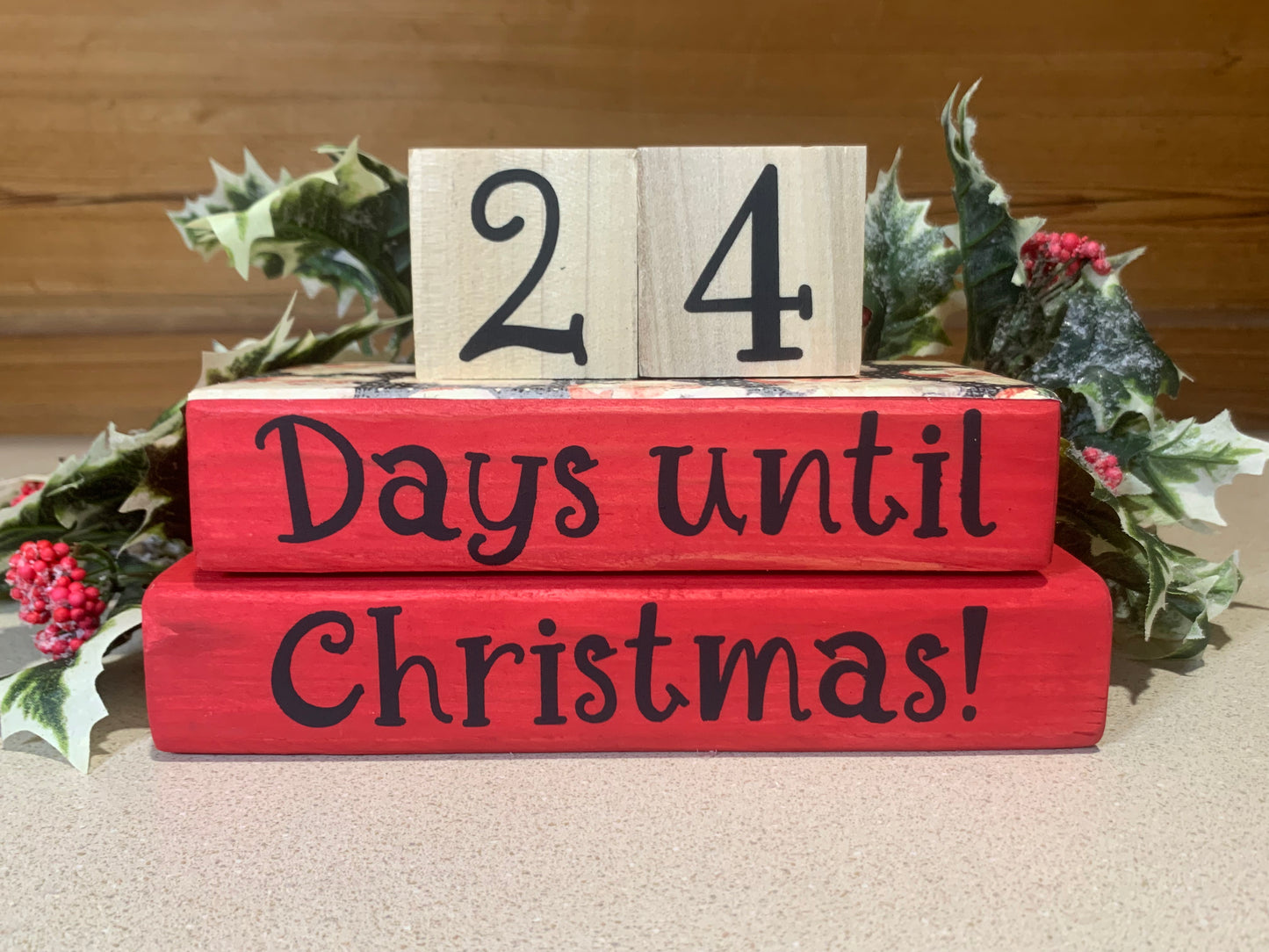 Christmas Countdown Blocks