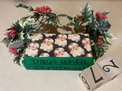 Christmas Countdown Blocks