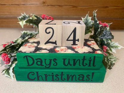 Christmas Countdown Blocks