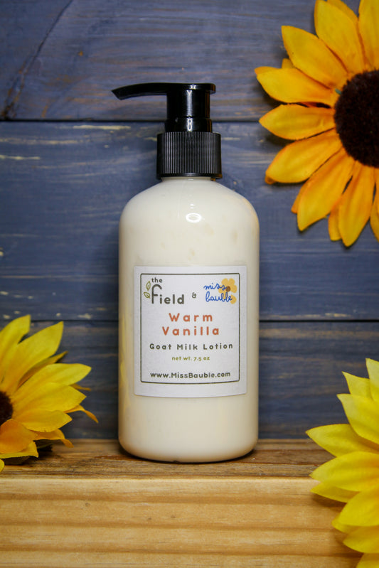 Warm Vanilla Goat Milk Lotion