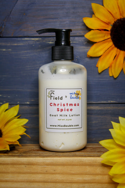 Christmas Spice Goat Milk Lotion